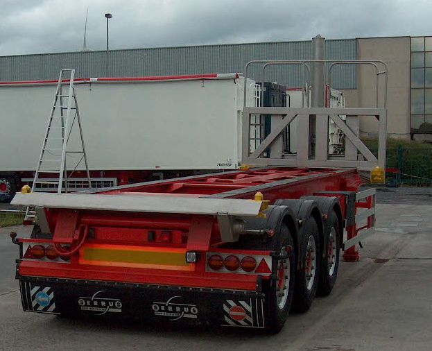 Oplegger Containerchassis